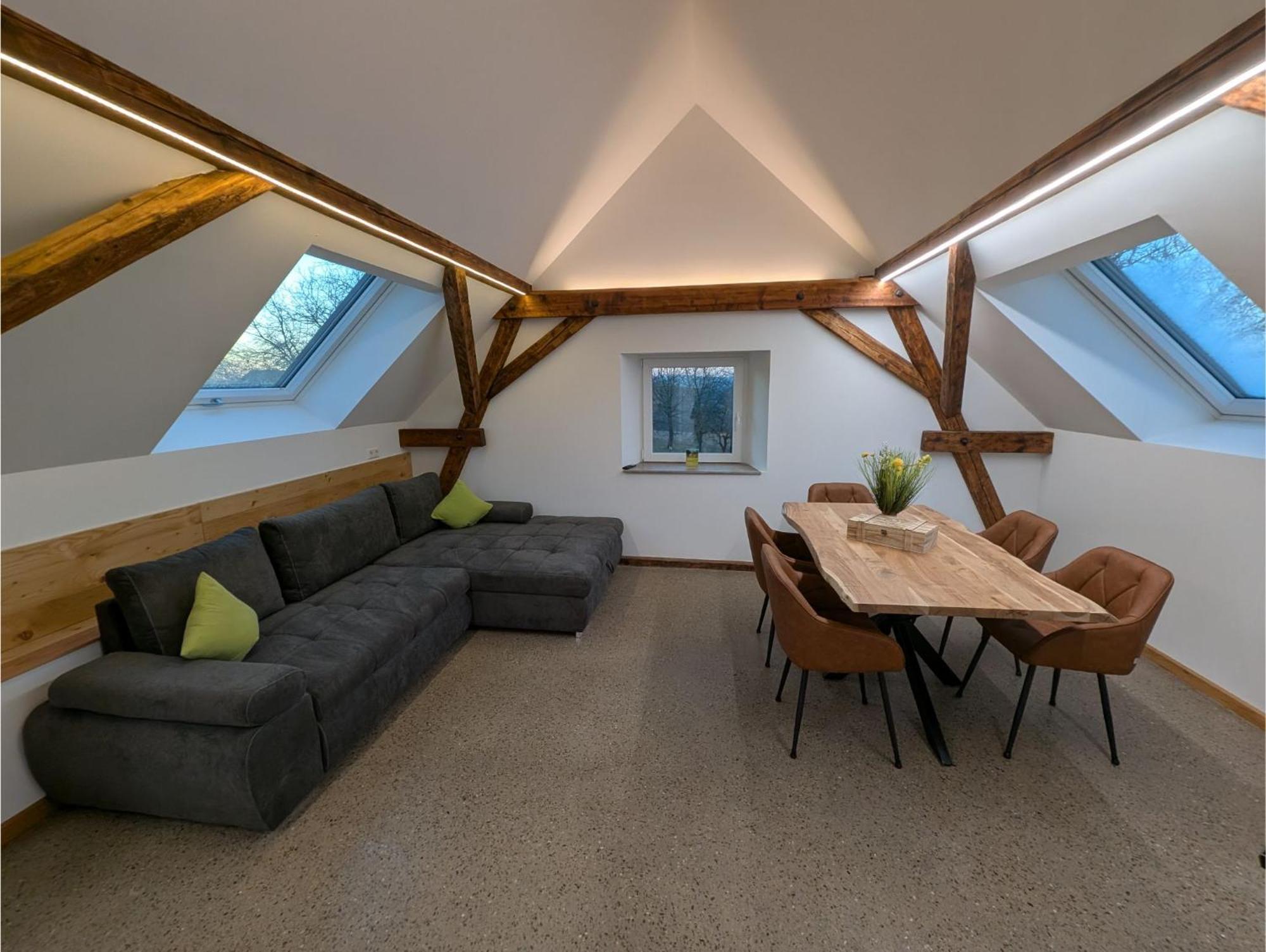 Urlaubsreiterhof Trunk Appartement Igersheim Buitenkant foto